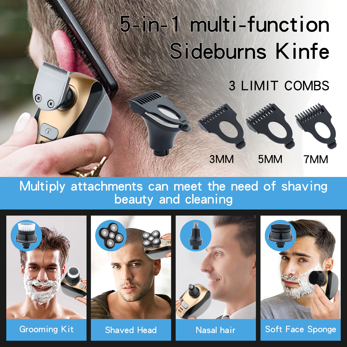 VYRK THE FORGE TRIM — Professional Beard Trimmer Kit