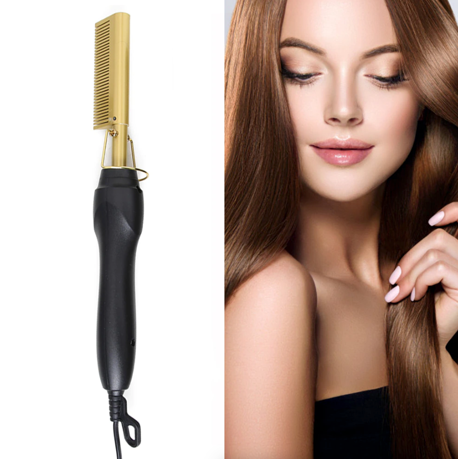 VYRK THE FORGE BRUSH — Heated Beard Straightening Brush