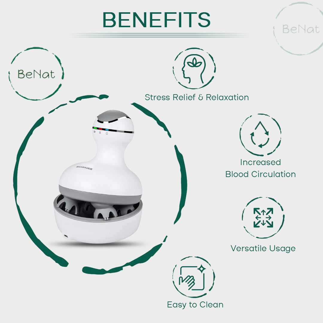 VYRK THE SCALP PRO — EMS Hair Growth Massager
