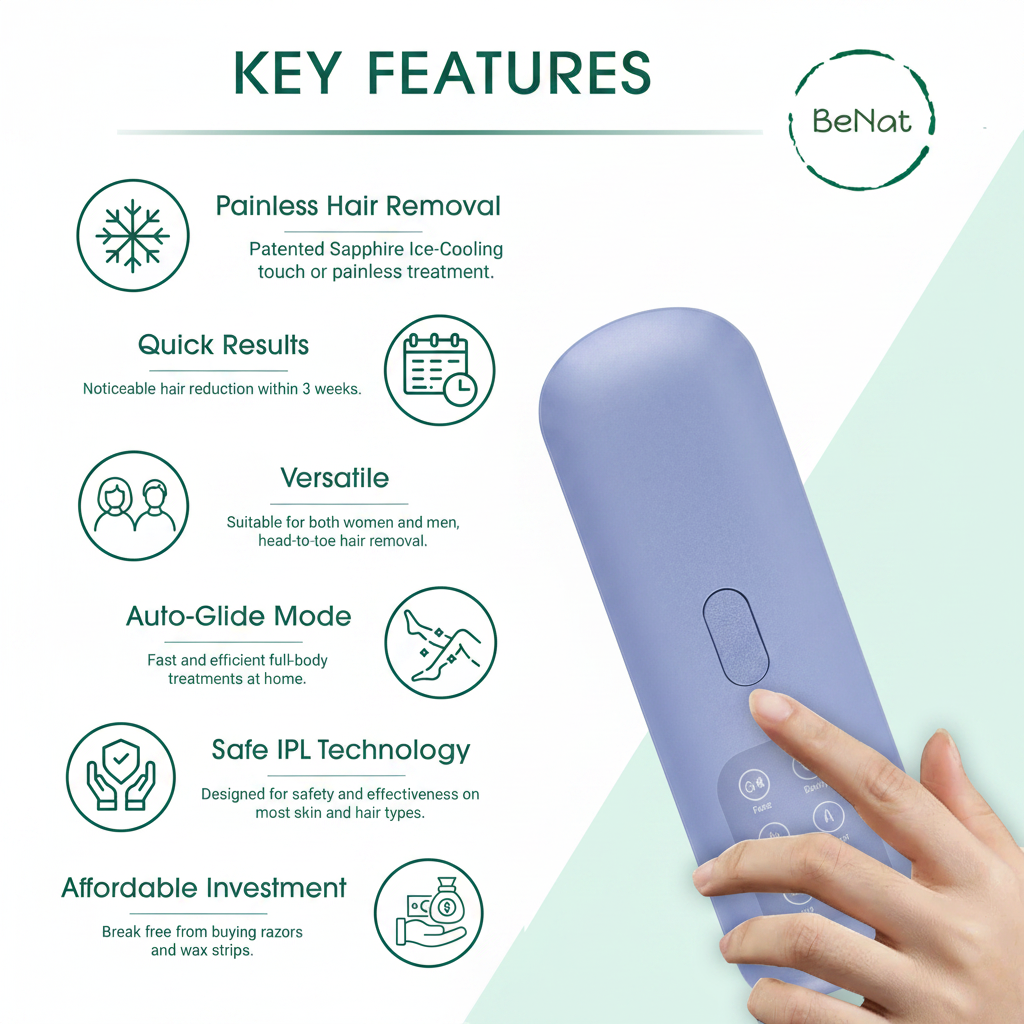 VYRK THE VYRK RAY — IPL Laser Hair Removal Device