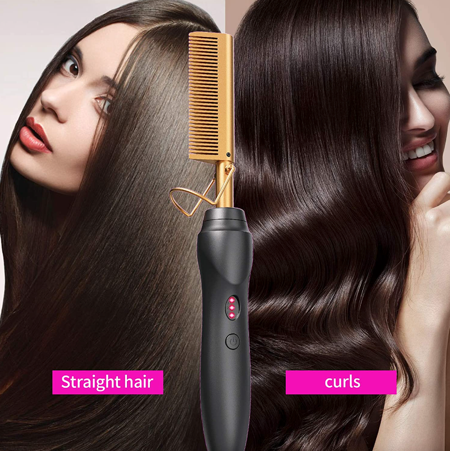 VYRK THE FORGE BRUSH — Heated Beard Straightening Brush