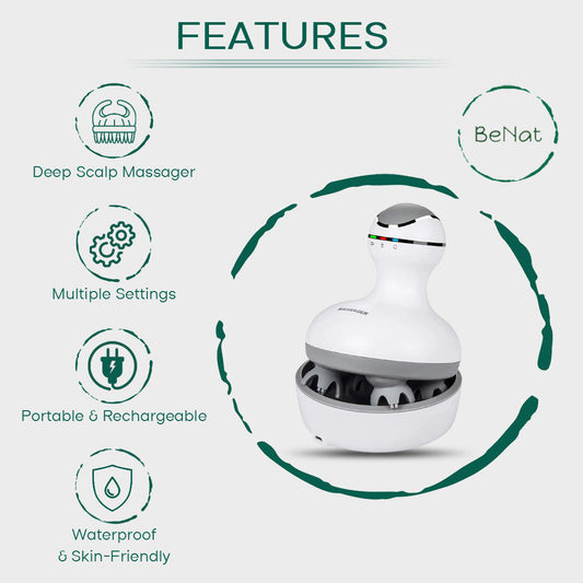 VYRK THE SCALP PRO — EMS Hair Growth Massager